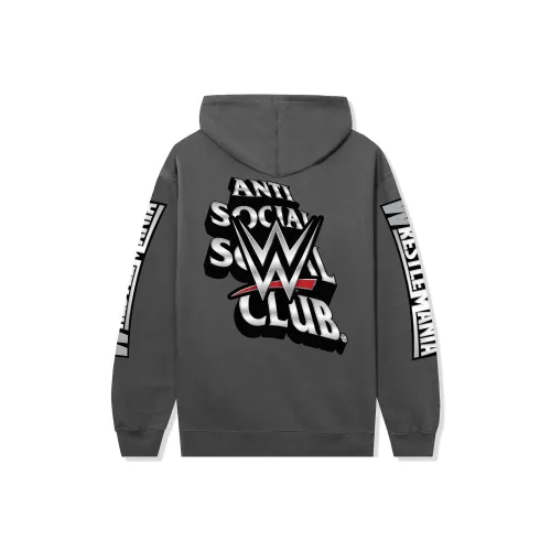 ANTI SOCIAL SOCIAL CLUB WWE Collaboration Серый Унисекс Свитшоты