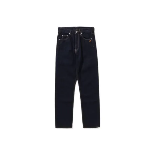 A BATHING APE Джинсы Женские Темно-синий