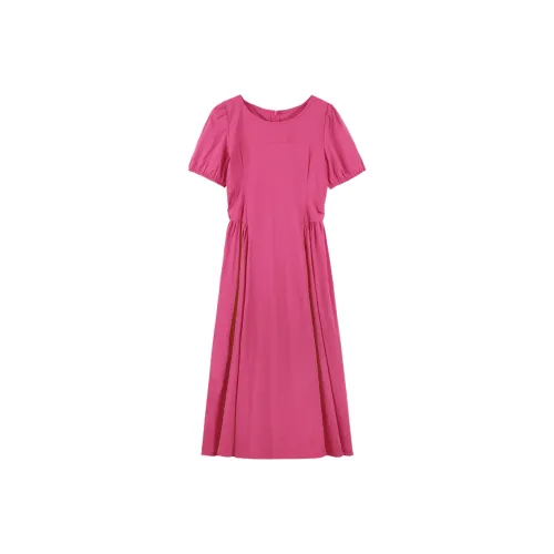 Migu Короткий рукав Платье Женское