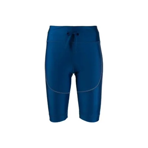 NIKE Синие Женские Повседневные Шорты