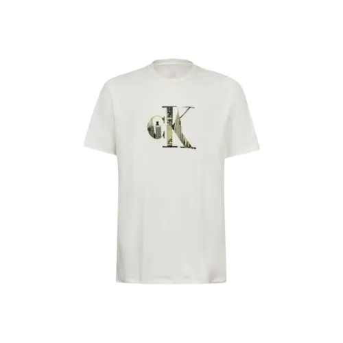 Calvin Klein T-Shirt Мужской Белый
