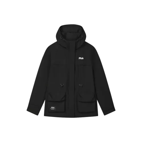 FILA Глубокий черный BK Женские объемные куртки (пуховики)