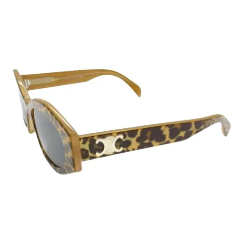 CELINE Ацетат Кошачий глаз Солнцезащитные очки Женские Умбра