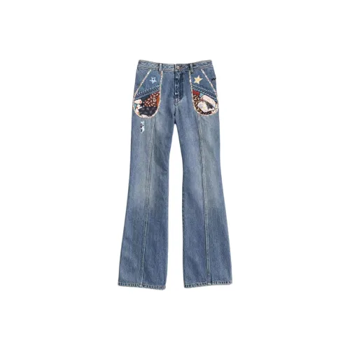 COACH Синие Женские Джинсы