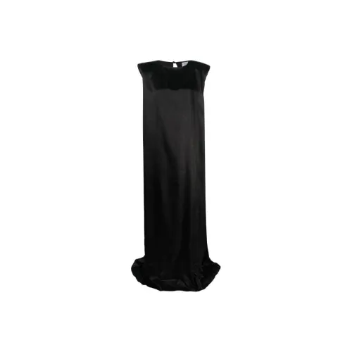 Vetements Черное женское платье без рукавов