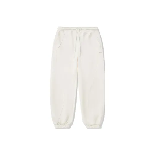 LINING Вязаные тренировочные брюки женские цвет экрю