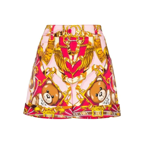 MOSCHINO Многоцветные Женские Повседневные Шорты
