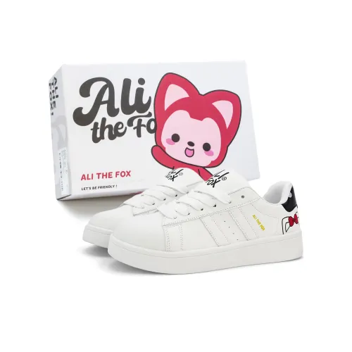 Али Тх Фокс Скейтборд Кроссовки Низкие Белые Женские