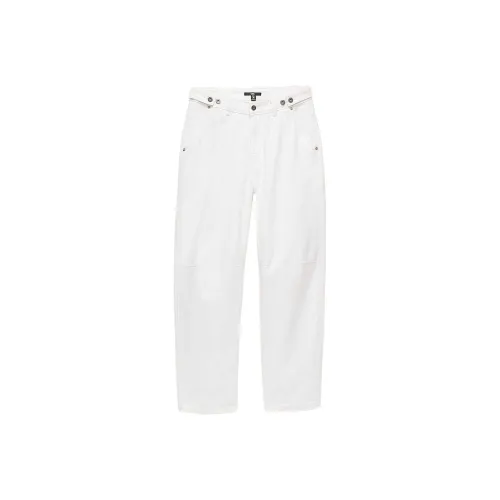 VANS Экрю Женские Повседневные Брюки