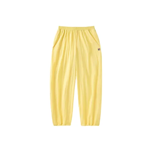 FILA x Hailey Повседневные брюки Женские Желтые 700