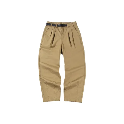 MOBI GARDEN Повседневные брюки Женские Темный хаки