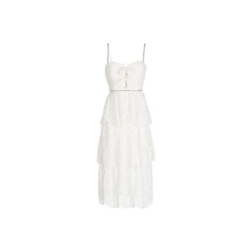 Self Портрет Белый Женские Слиплатья