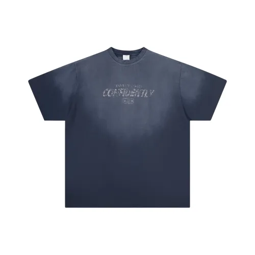 GM Темно-синие Женские Футболки