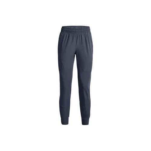 Under Armour Unstoppable Серый ливень Женские Вязаные Тренировочные Брюки