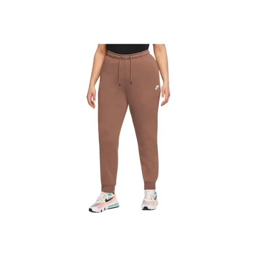 nike Sportswear Essential Вязаные Тренировочные Штаны Женские Светло-Коричневый