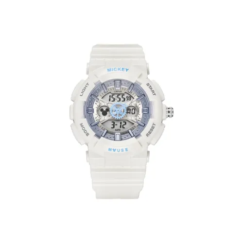Disney Электронные + Кварцевые Механизм TPU Ремешок Часы Женские Белый Циферблат