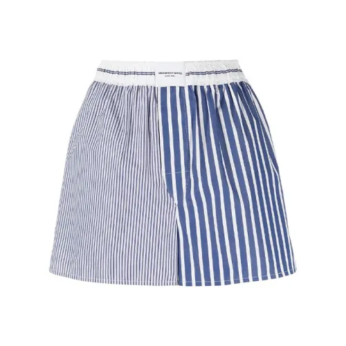 alexander wang Синие Женские Повседневные шорты