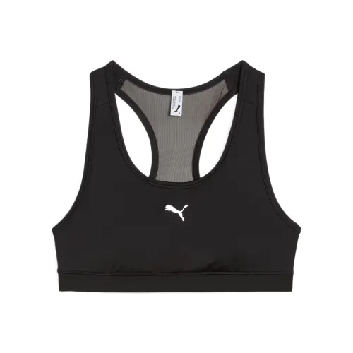 PUMA Черные Женские Бюстгальтеры
