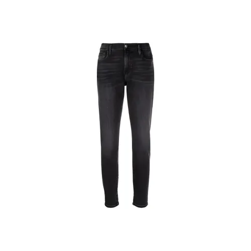 Рамка Черные Женские Джинсы