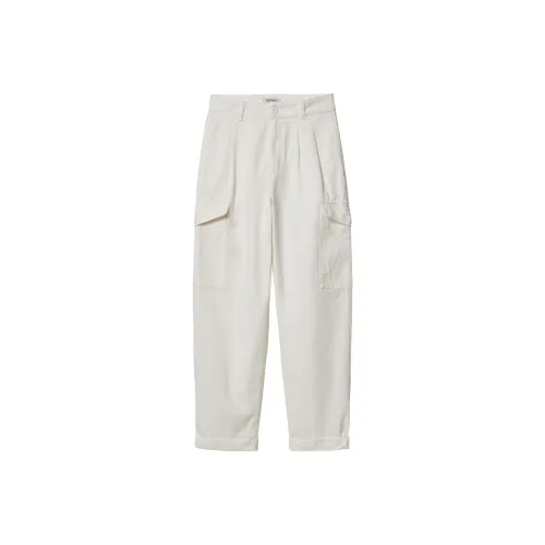 Carhartt WIP SS24 W' Collins Брюки Карго Женские Экрю