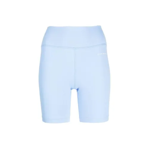 SPORTY & RICH Небесно-голубые Женские Повседневные шорты