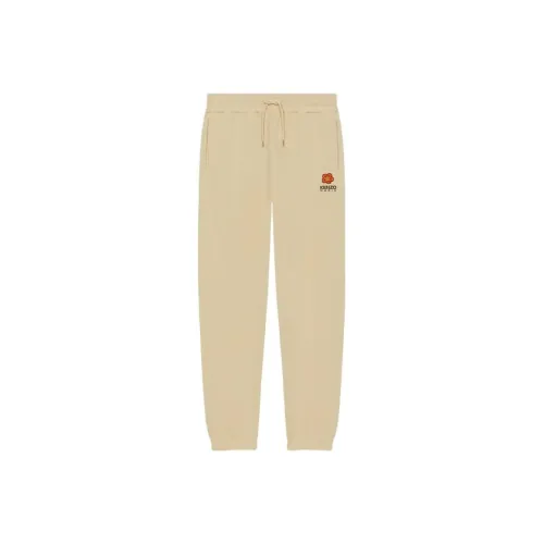 KENZO Хаки Женские Вязаные Спортивные Брюки