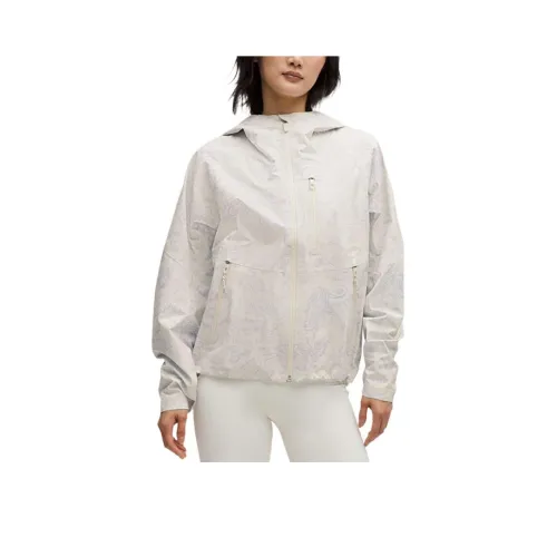 lululemon SS25 Куртка Женская Светлый Айвори Смешанный Цвет Пейсли Пэчворк LTIV