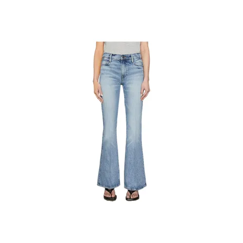 Рамка Светло-синий Женские Джинсы