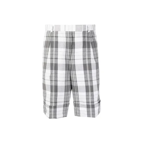 THOM BROWNE Серые Женские Повседневные Шорты