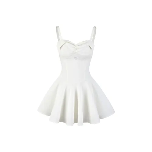 NOTAWEAR Сиреневый Белый Женские Слиплатья