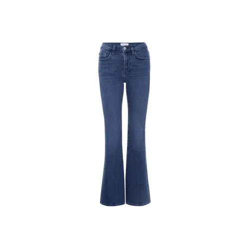 Рамка Синий Женские Джинсы