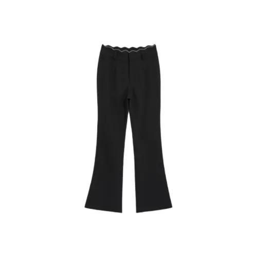 BEBE Черные Женские Повседневные Брюки