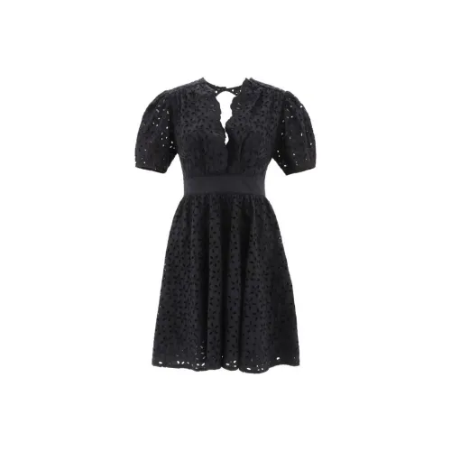 PINKO Короткий рукав Платье Женское Черное