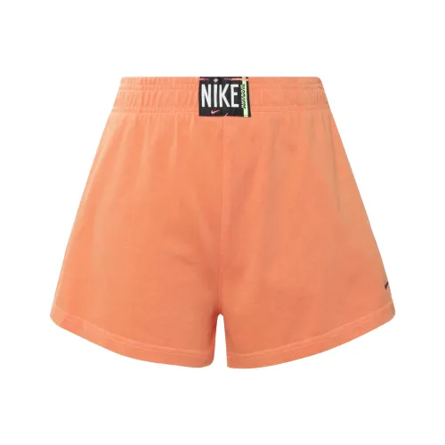 NIKE Апельсин Женские Повседневные Шорты