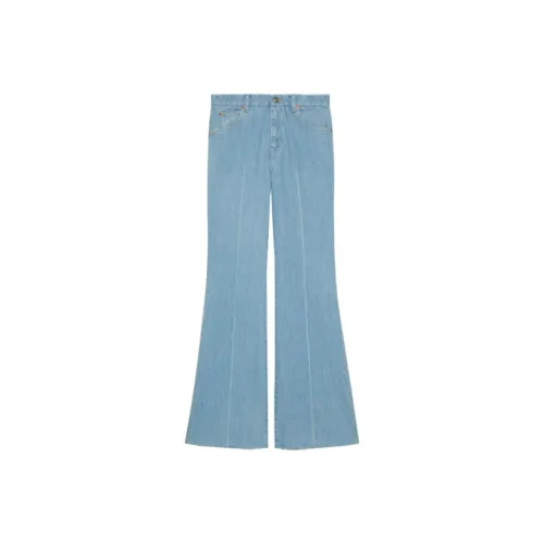 GUCCI Синие Женские Джинсы