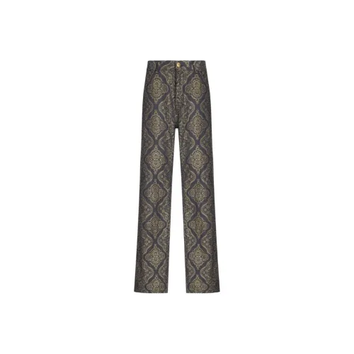 ETRO Deep Желтые Женские Джинсы
