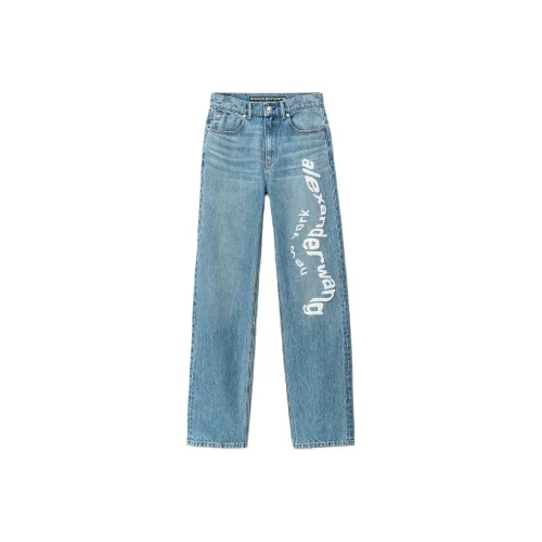 alexander wang Синие Женские Джинсы