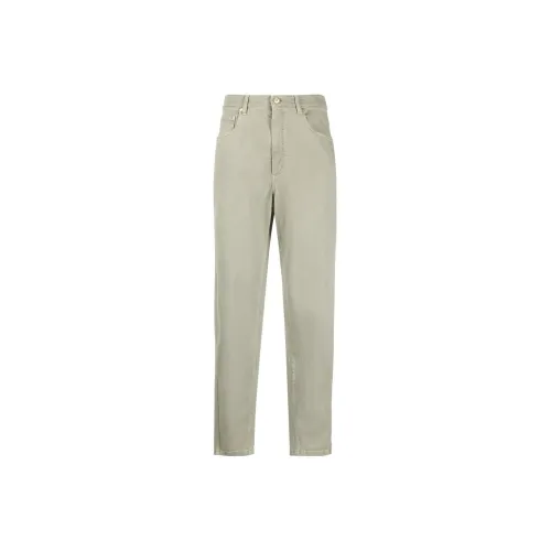 Brunello Cucinelli Хаки Женские Джинсы