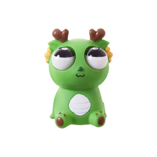 HOUDASHI Press And POP Eye Staring Little Овощной Дракон Сжимаемая игрушка Toys