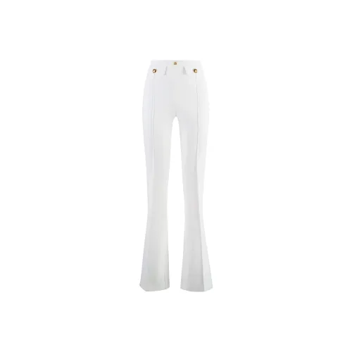 Elisabetta Franchi Повседневные брюки Женские Айвори