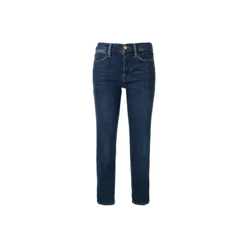 Рамка Синий Женские Джинсы