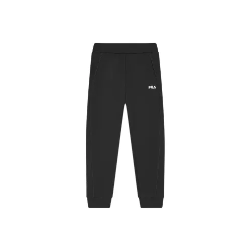 FILA Черные Женские Вязаные Тренировочные Брюки