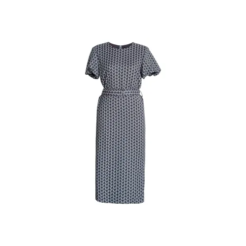 ROEYSHOUSE Короткий рукав Платье Женское Многоцветное