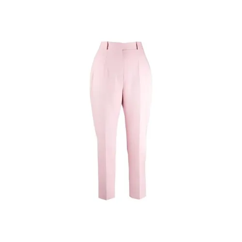 Alexander McQueen Розовые Женские Костюмные Брюки