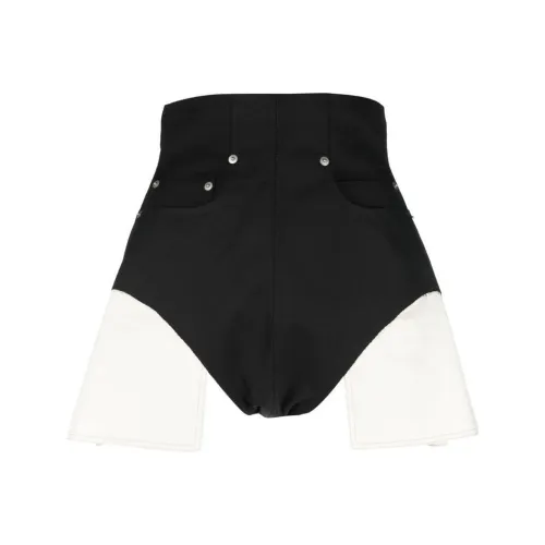 RICK OWENS Черные Женские Повседневные Шорты