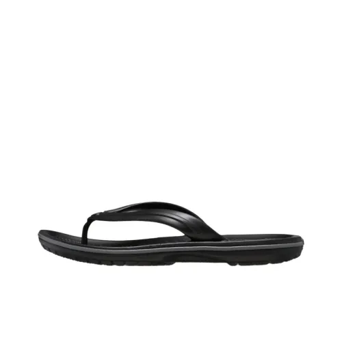 Crocs Crocband Устойчивые к истиранию Шлепанцы Унисекс Черные