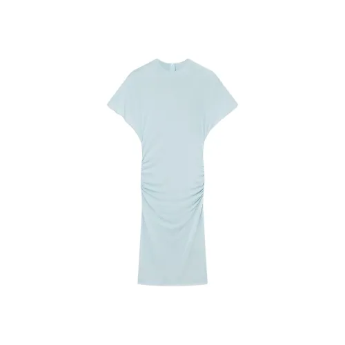 STELLA MCCARTNEY Blue Женские Короткие Платья с Рукавами