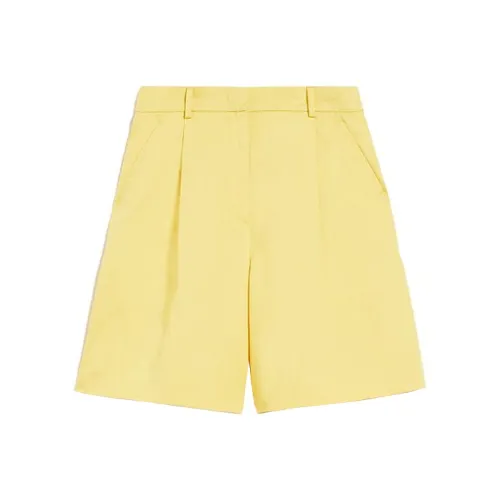 WEEKEND MaxMara Желтые Женские Повседневные Шорты