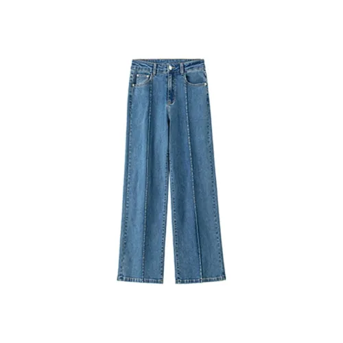 BANANA CICI Синие Женские Джинсы