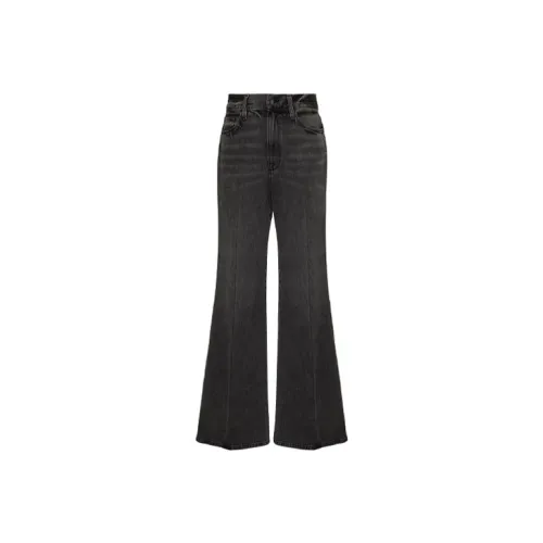 Рамка Черно-серый Цвет Женские Джинсы